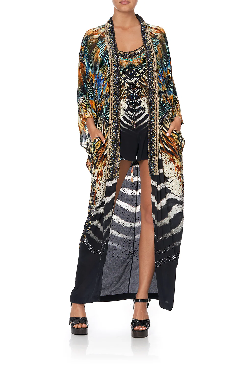 KIMONO COAT LOST PARADISE - Image 3