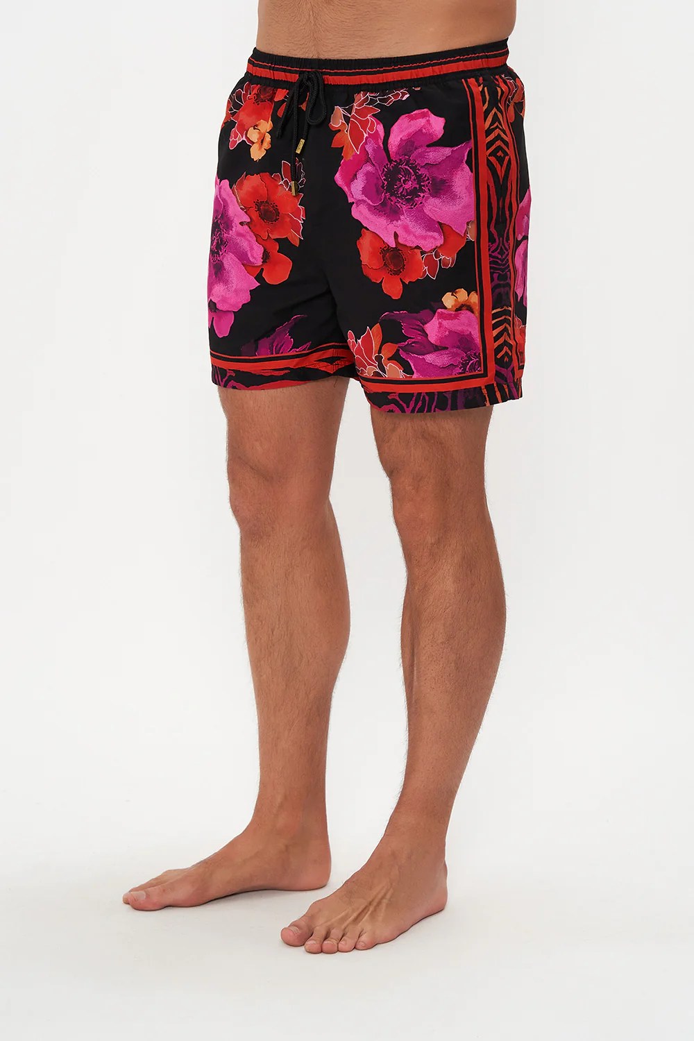ELASTIC WAIST BOARDSHORT MIDNIGHT POPPY - Image 4