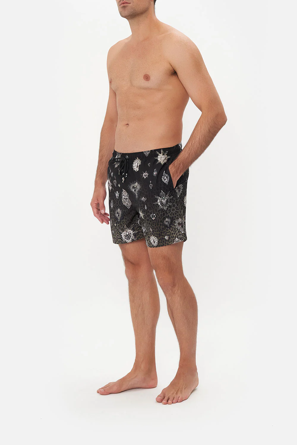 ELASTIC WAIST BOARDSHORT ORDER OF DISORDER - Image 4