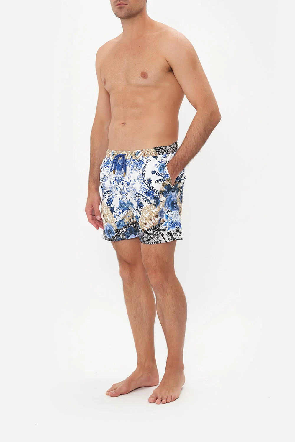 ELASTIC WAIST BOARDSHORT REIGN OF ROSES - Image 4