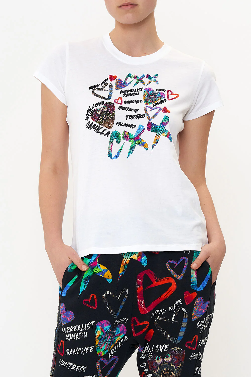 SLIM FIT  ROUND NECK T-SHIRT SHES A WRITE OFF - Image 5