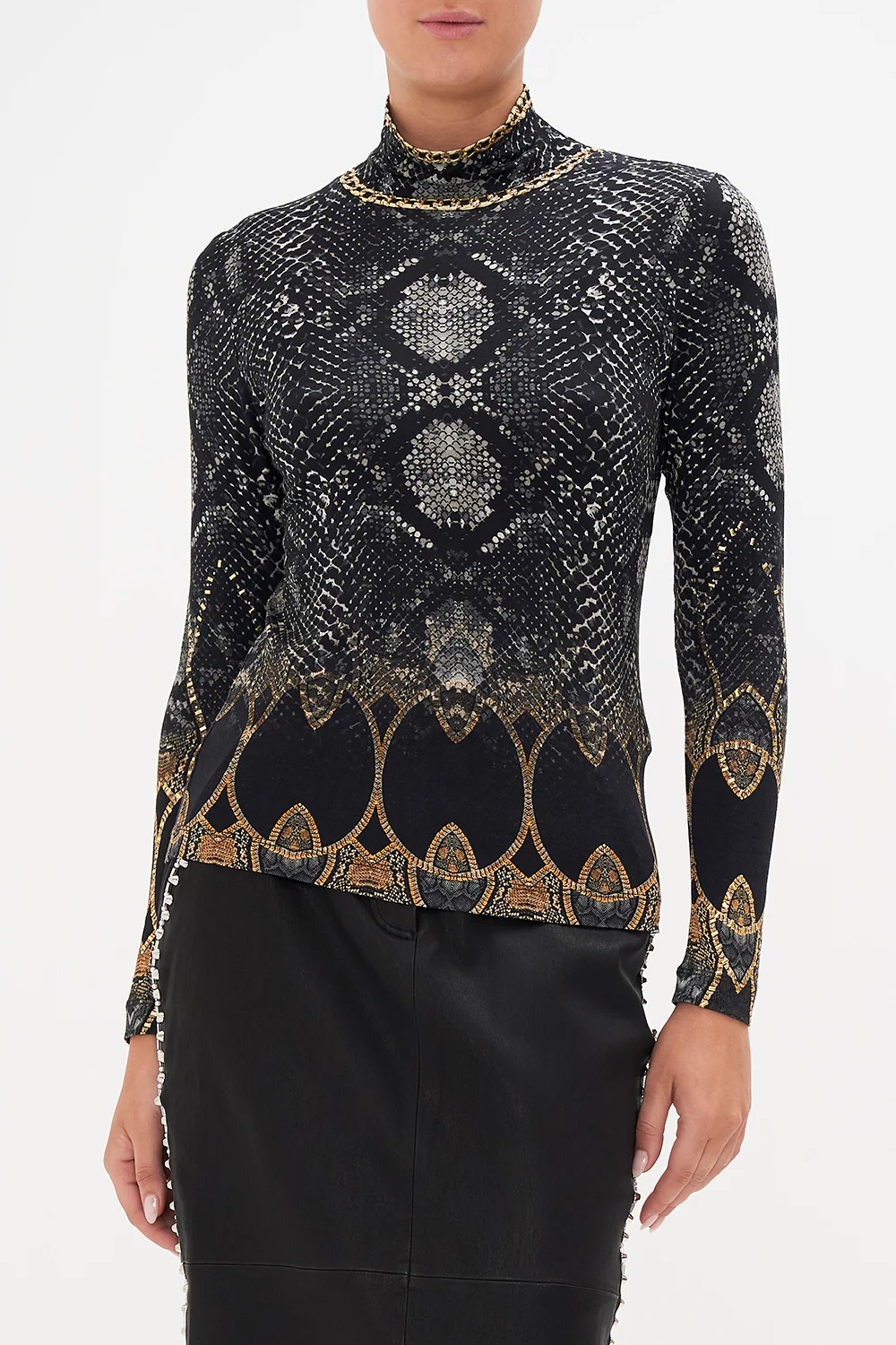 JERSEY TURTLENECK WILD HORSES - Image 5