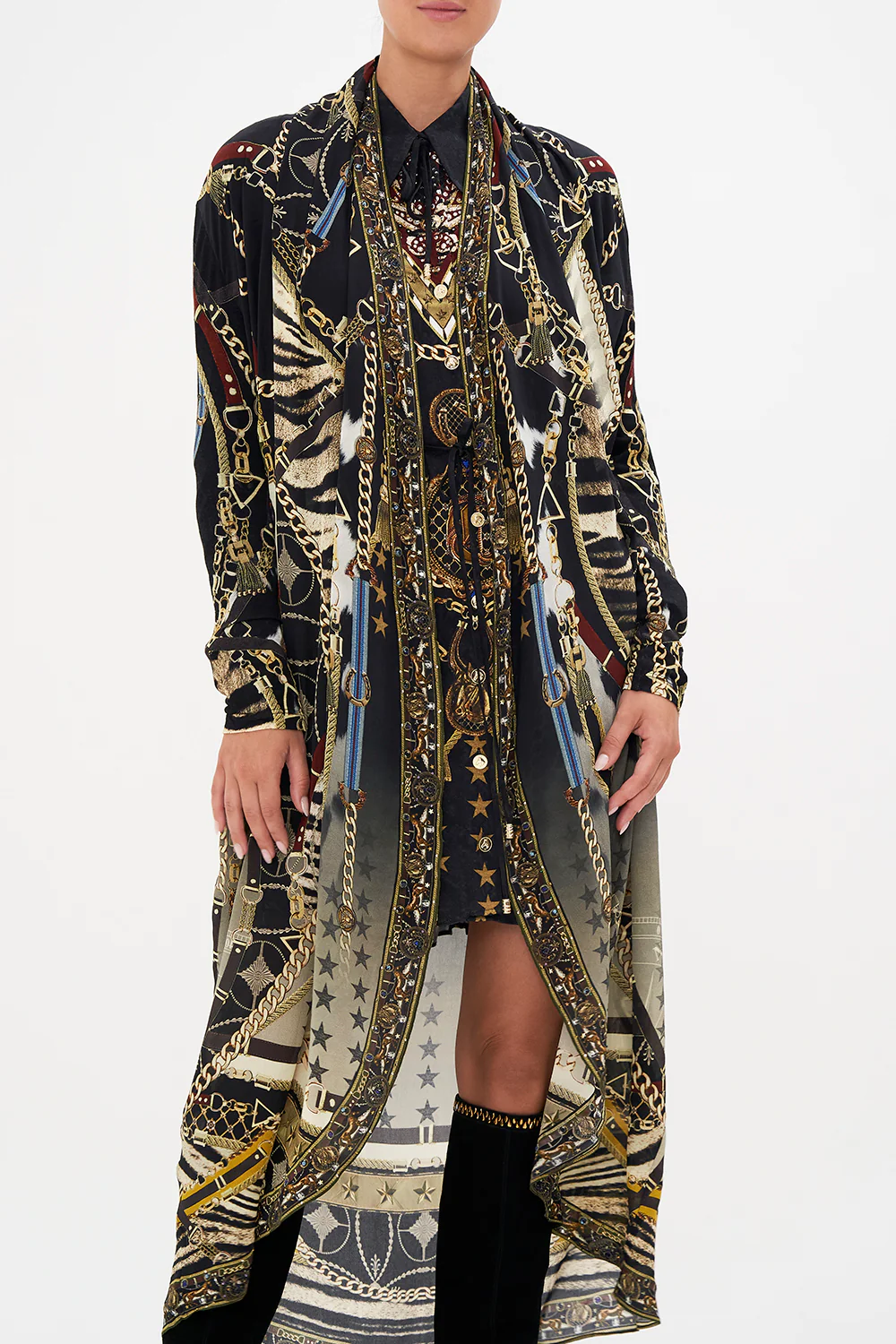 LONG CASUAL JACKET WITH POCKETS BOSS OF THE BRUMBIES - Image 5