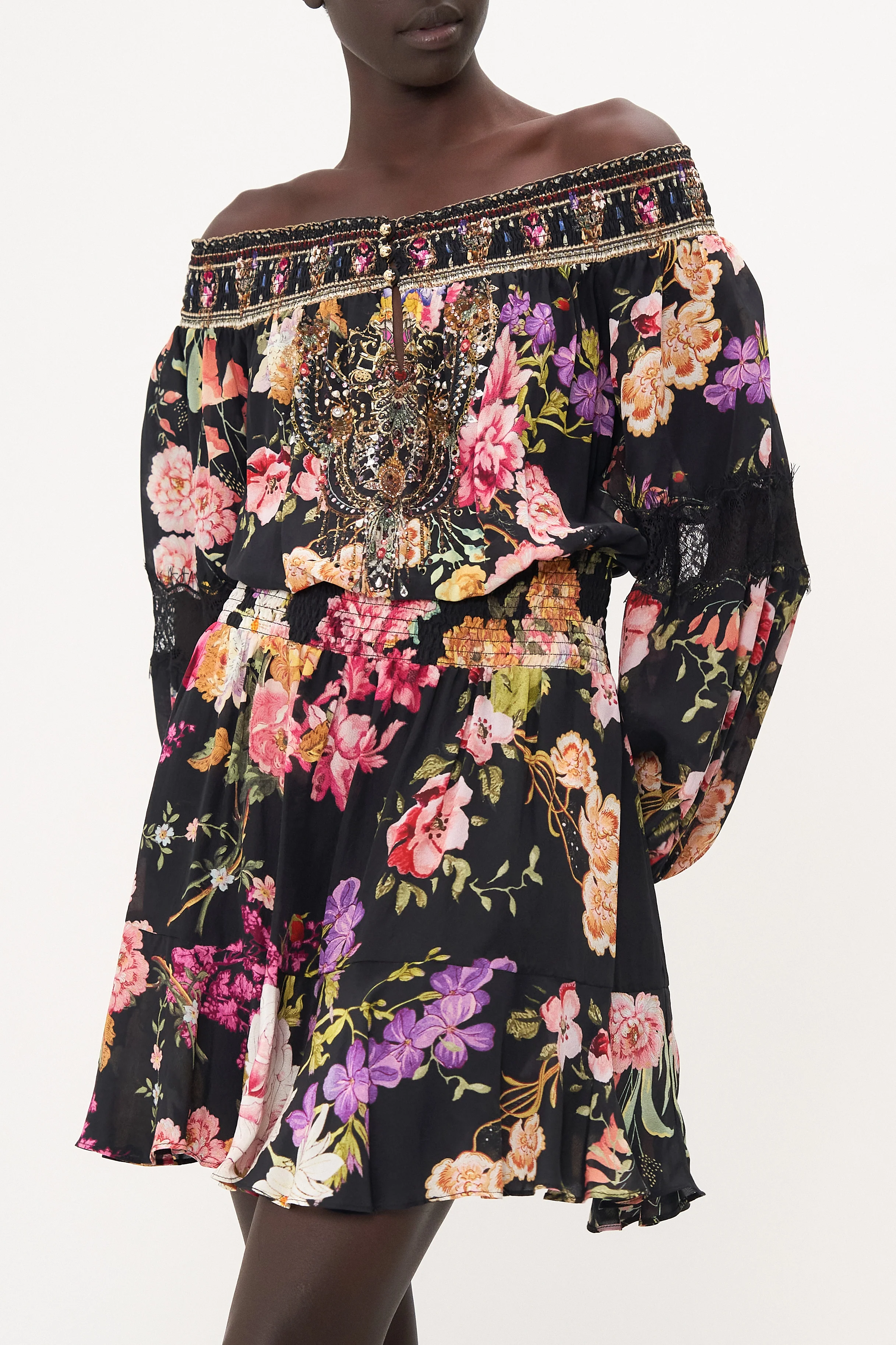 OFF SHOULDER SHORT DRESS LIBERTINE LADY - Image 5