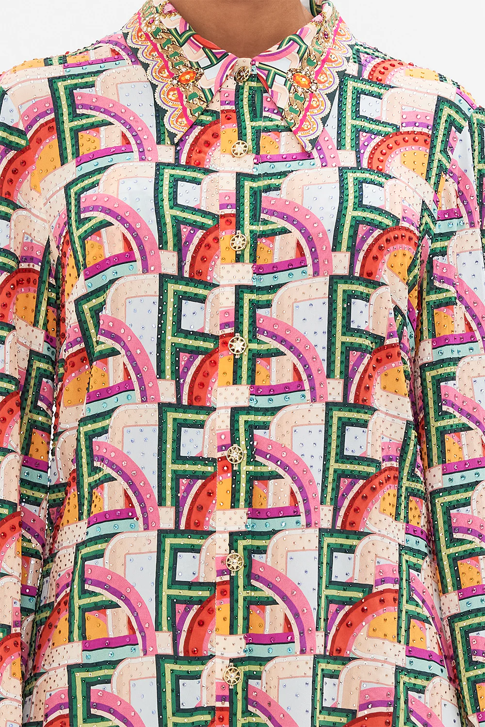 LONG SLEEVE TUNIC DRESS AN ITALIAN WELCOME - Image 6