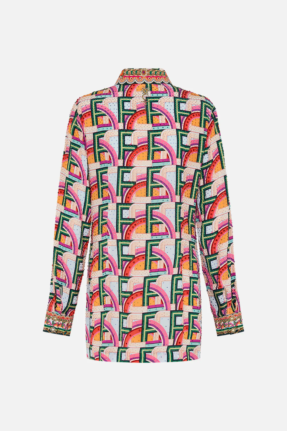 LONG SLEEVE TUNIC DRESS AN ITALIAN WELCOME - Image 7