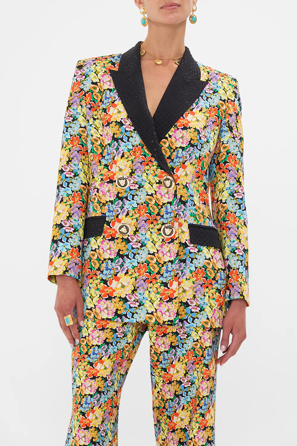 TAILORED DOUBLE BREASTED JACKET SUNDOWNERS IN SICILY - Image 5