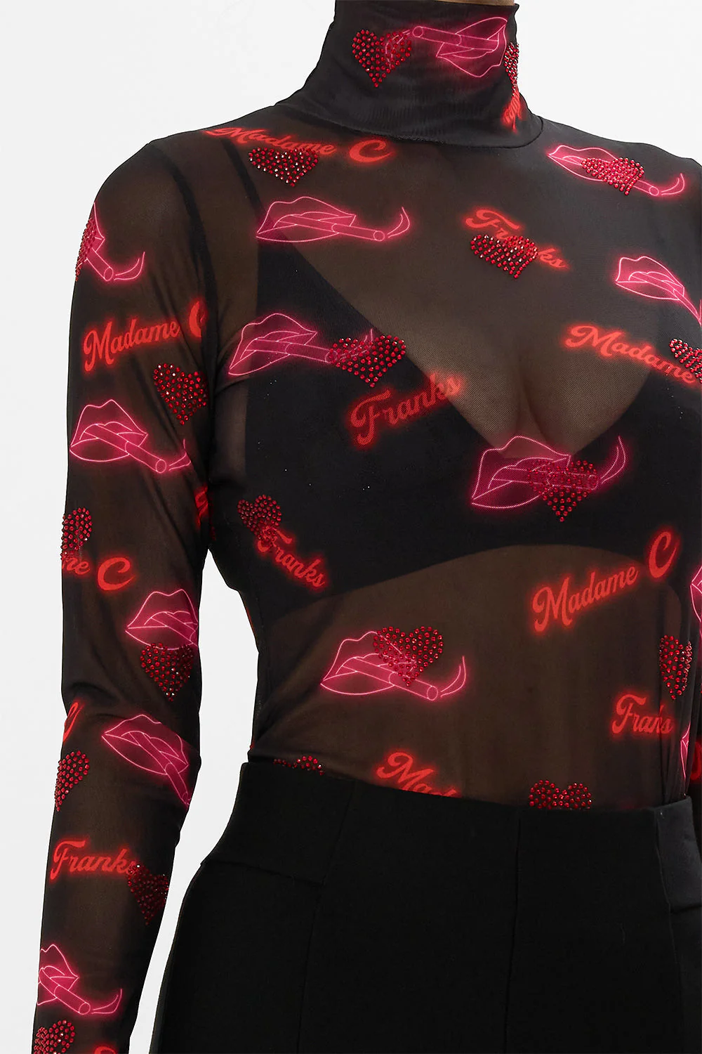 MESH TURTLENECK ELECTRIC LOVELAND - Image 6