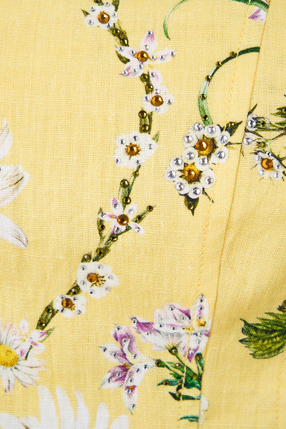 CORSET CROP TOP DAISY CHAINS - Image 7