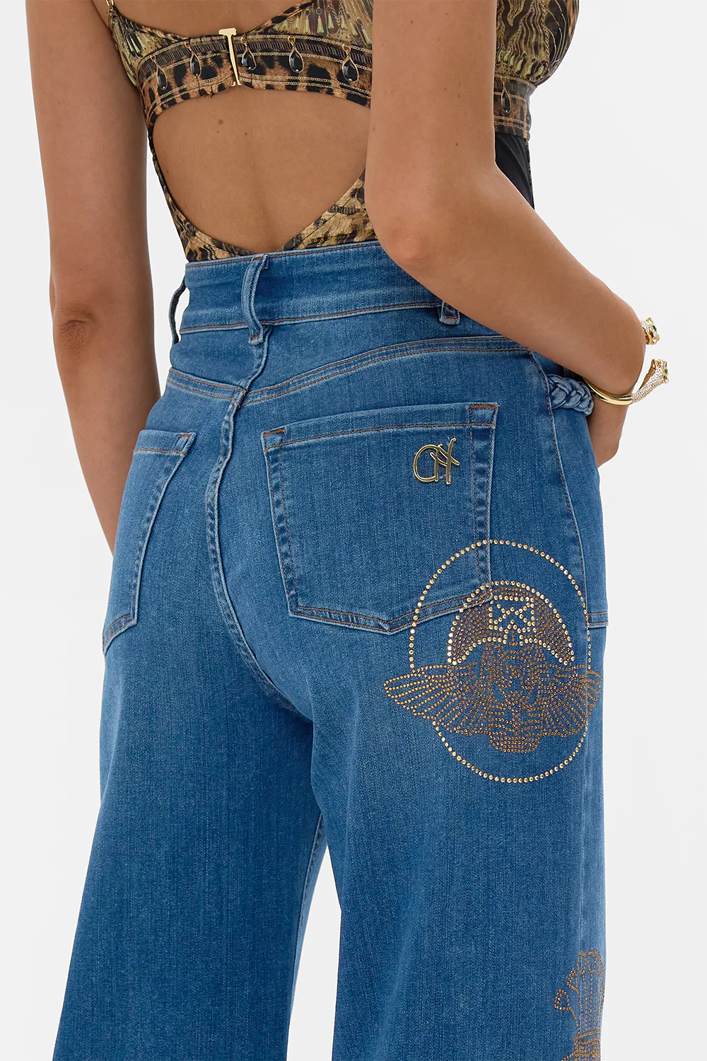 JENNA SOUL SEEKER HIGH WAISTED FLARE DENIM - Image 5