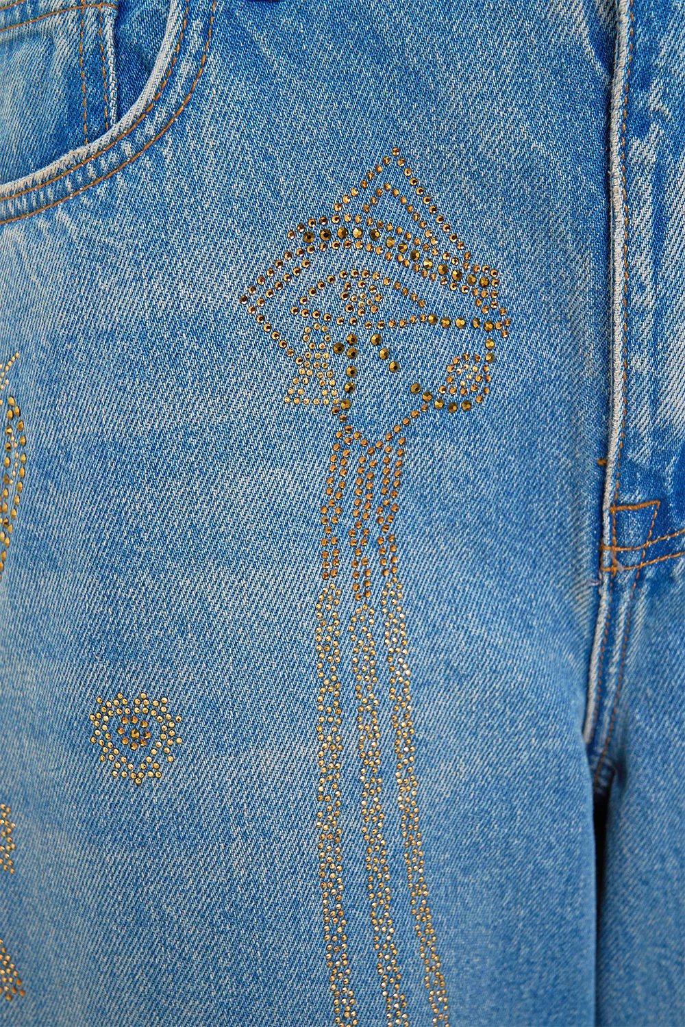 MILLA SACRED SYMBOLS GIRLFRIEND JEAN DENIM - Image 7