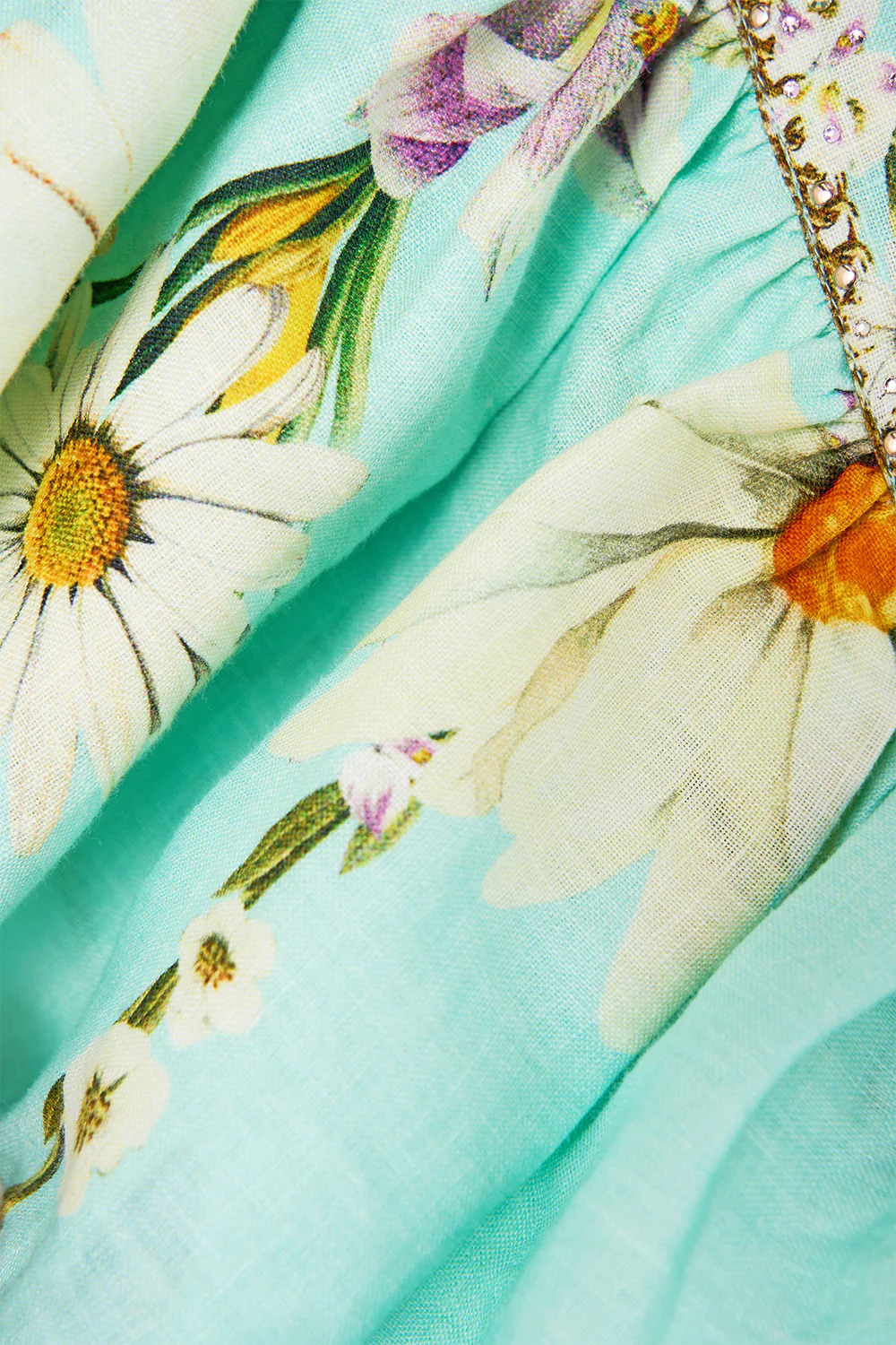 RUFFLE WRAP TOP FLORAL FREEFALL - Image 7