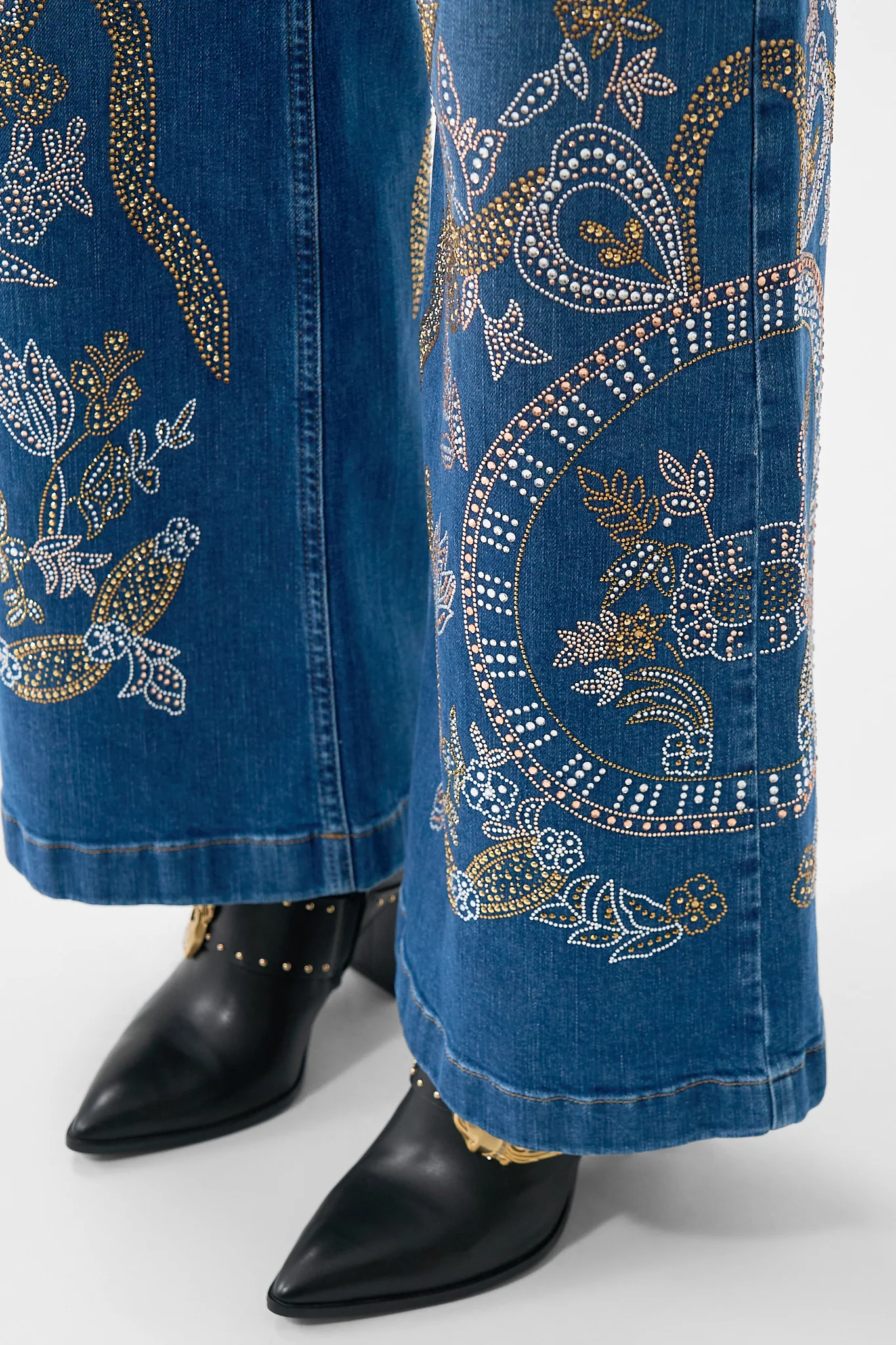 JENNA ACE OF LACE HIGH WAISTED FLARE DENIM - Image 10