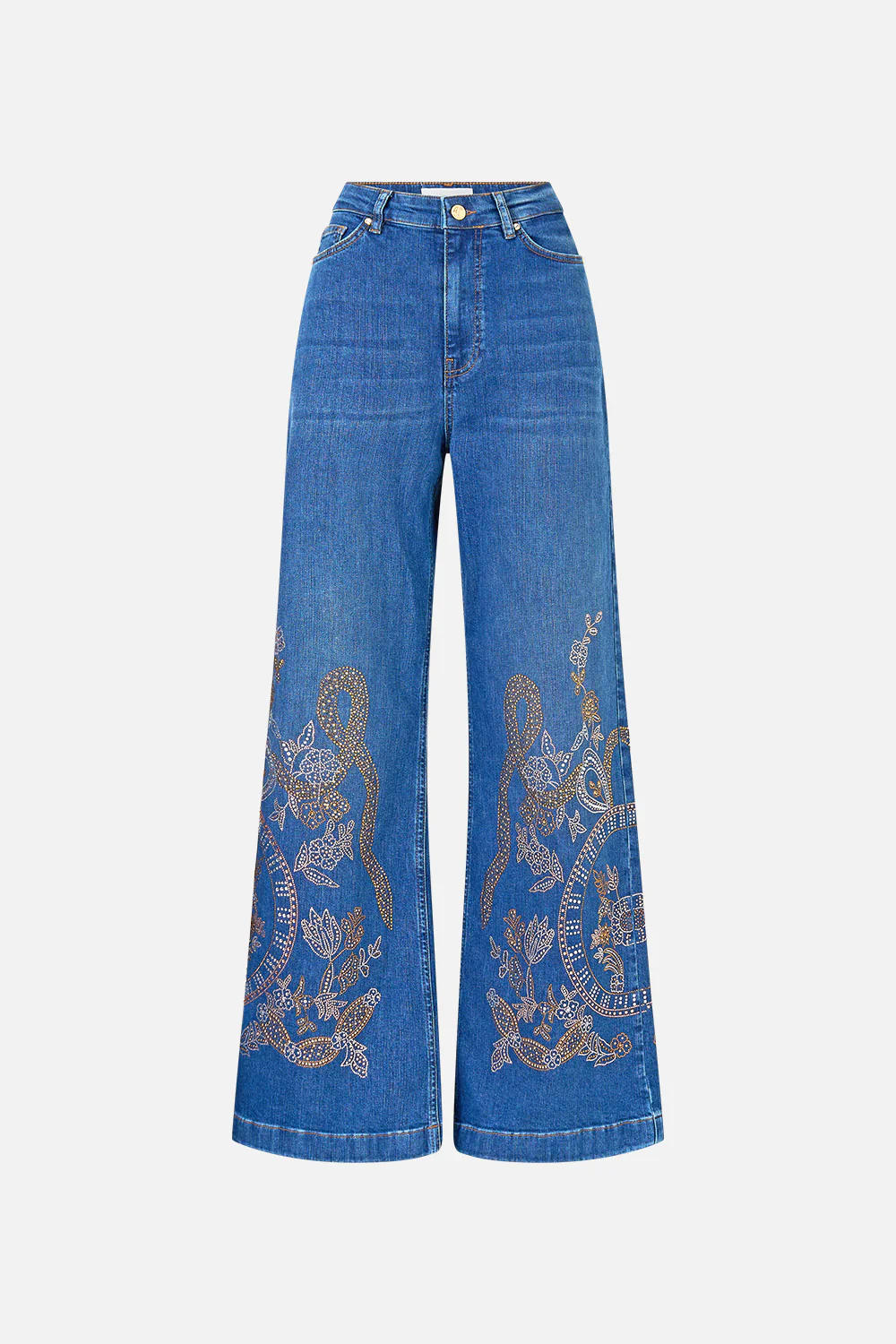 JENNA ACE OF LACE HIGH WAISTED FLARE DENIM - Image 3