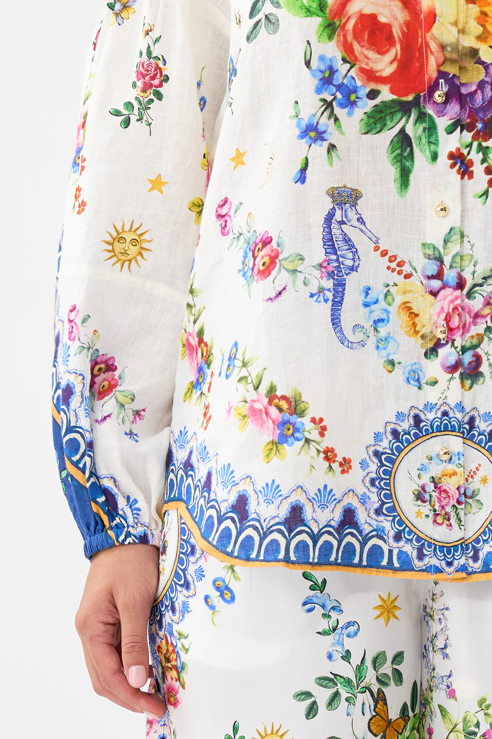 BALLOON SLEEVE BLOUSE TILES DARLS - Image 6