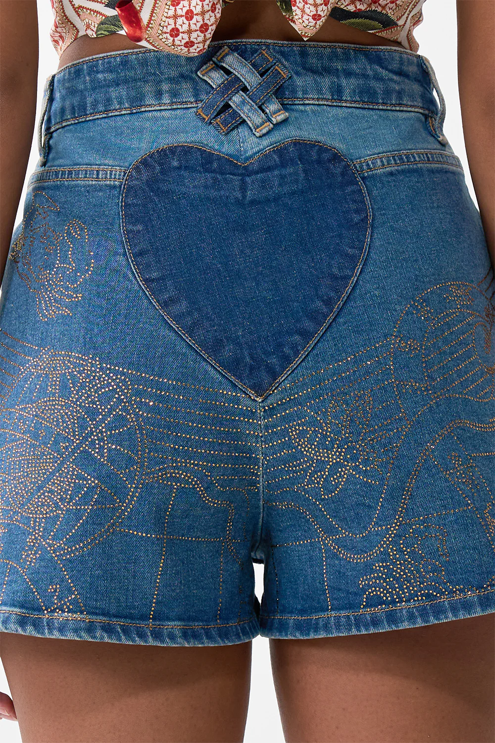 JENNA ZODIAC ZONE SHORT DENIM - Image 6