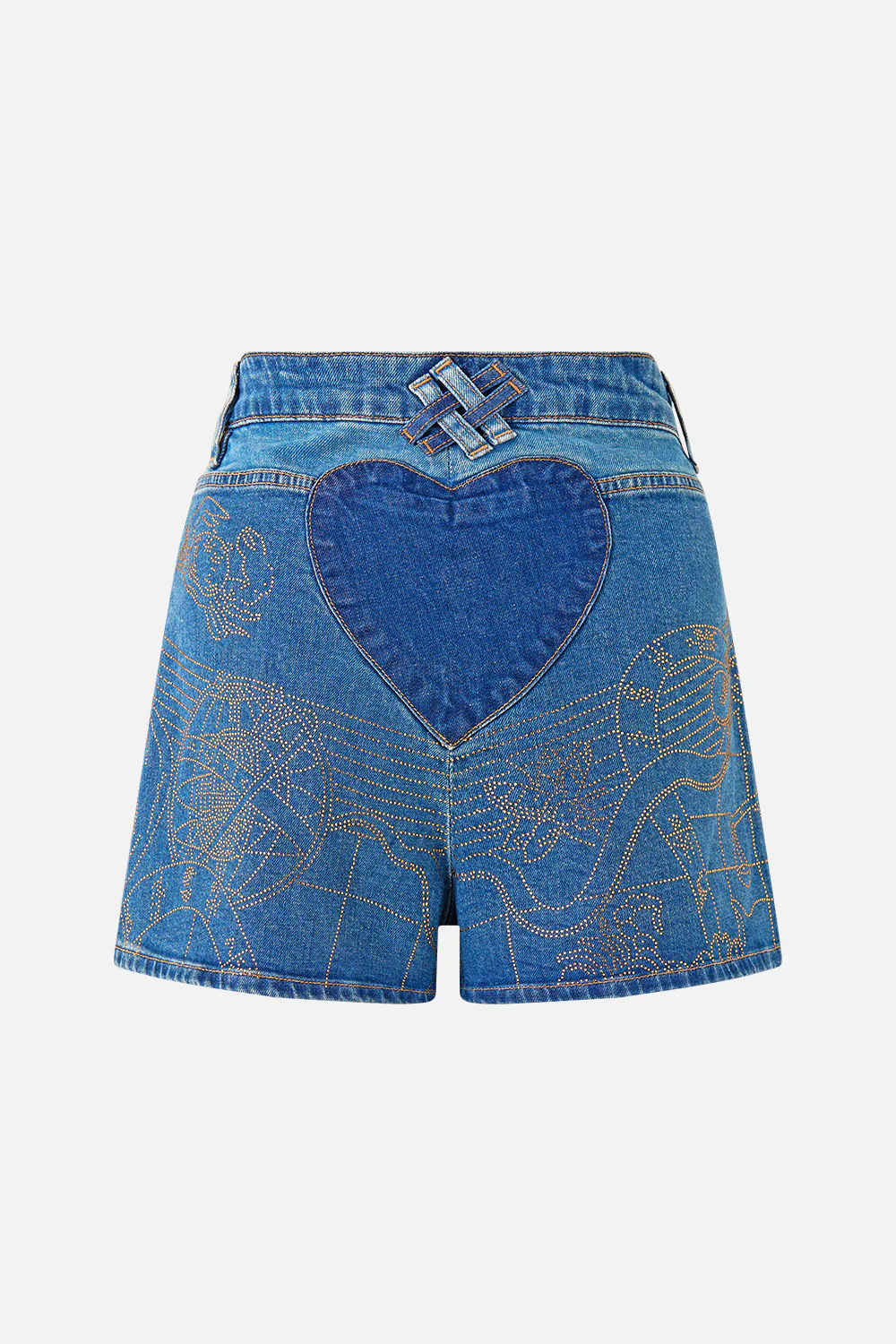 JENNA ZODIAC ZONE SHORT DENIM - Image 7