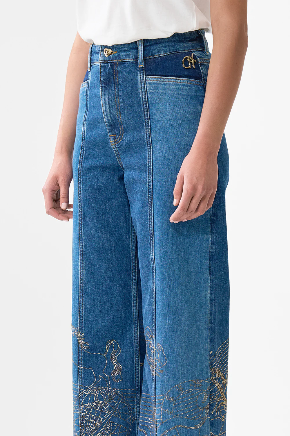 JENNA ZODIAC ZONE HIGH WAISTED FLARE DENIM - Image 5