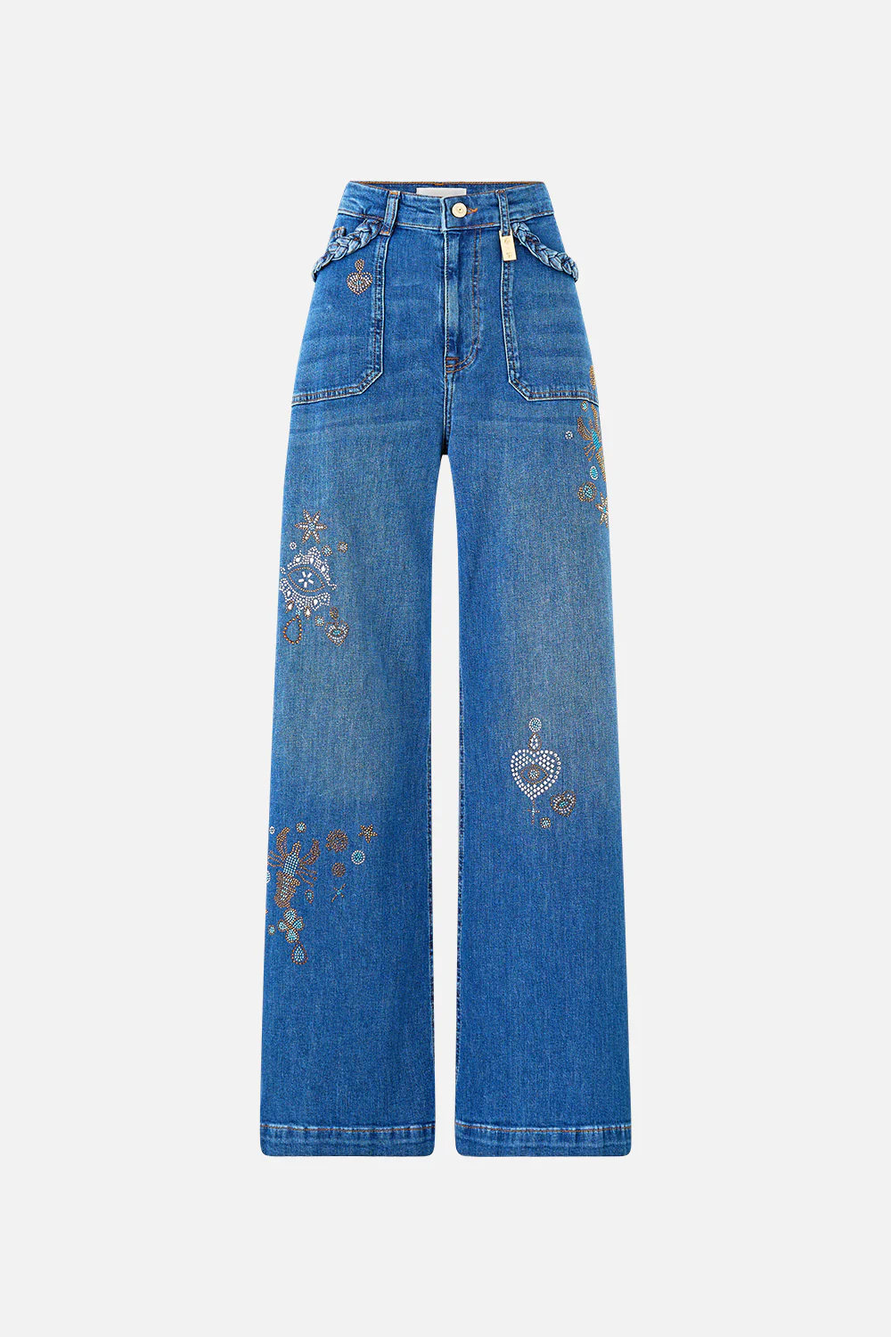 JENNA TURKIYE TALISMAN HIGH WAISTED FLARE DENIM - Image 3