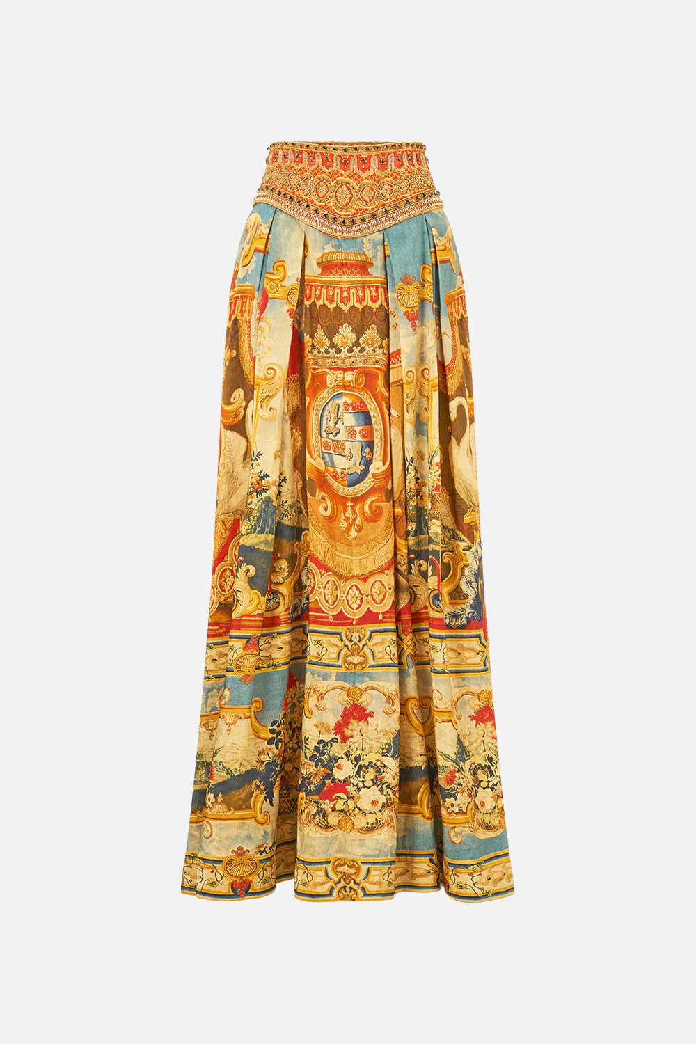 CORSET WAIST MAXI SKIRT LIFE’S RICH TAPESTRY - Image 3