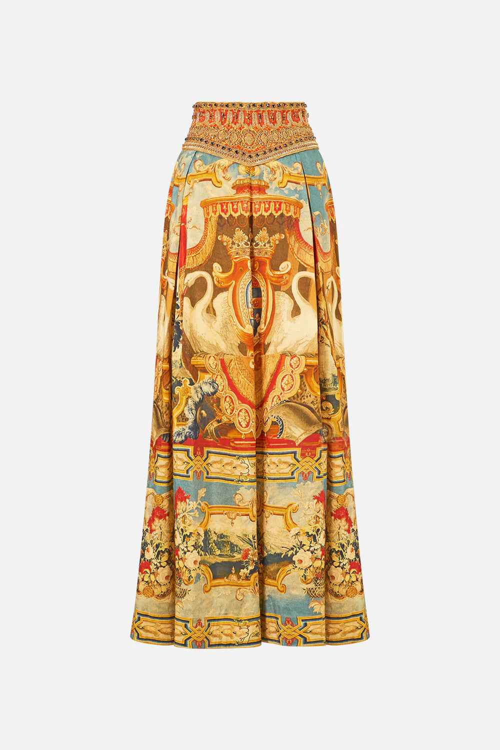 CORSET WAIST MAXI SKIRT LIFE’S RICH TAPESTRY - Image 6