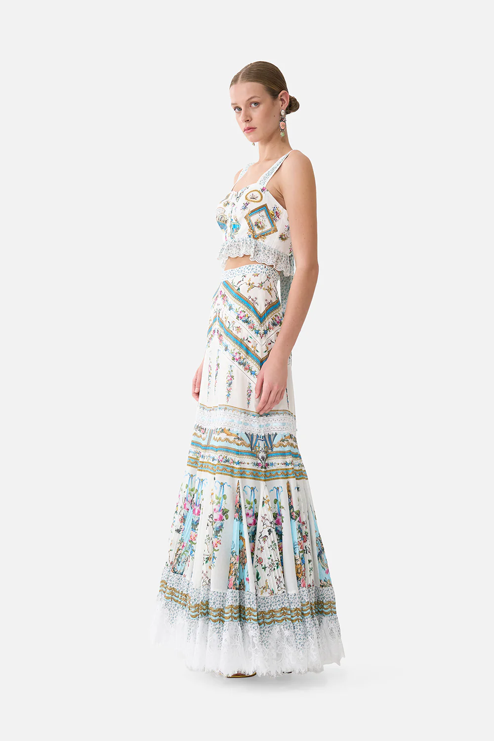 CROP TOP WITH FRILL DETAIL ART FOR THE ARTISANS - Image 4