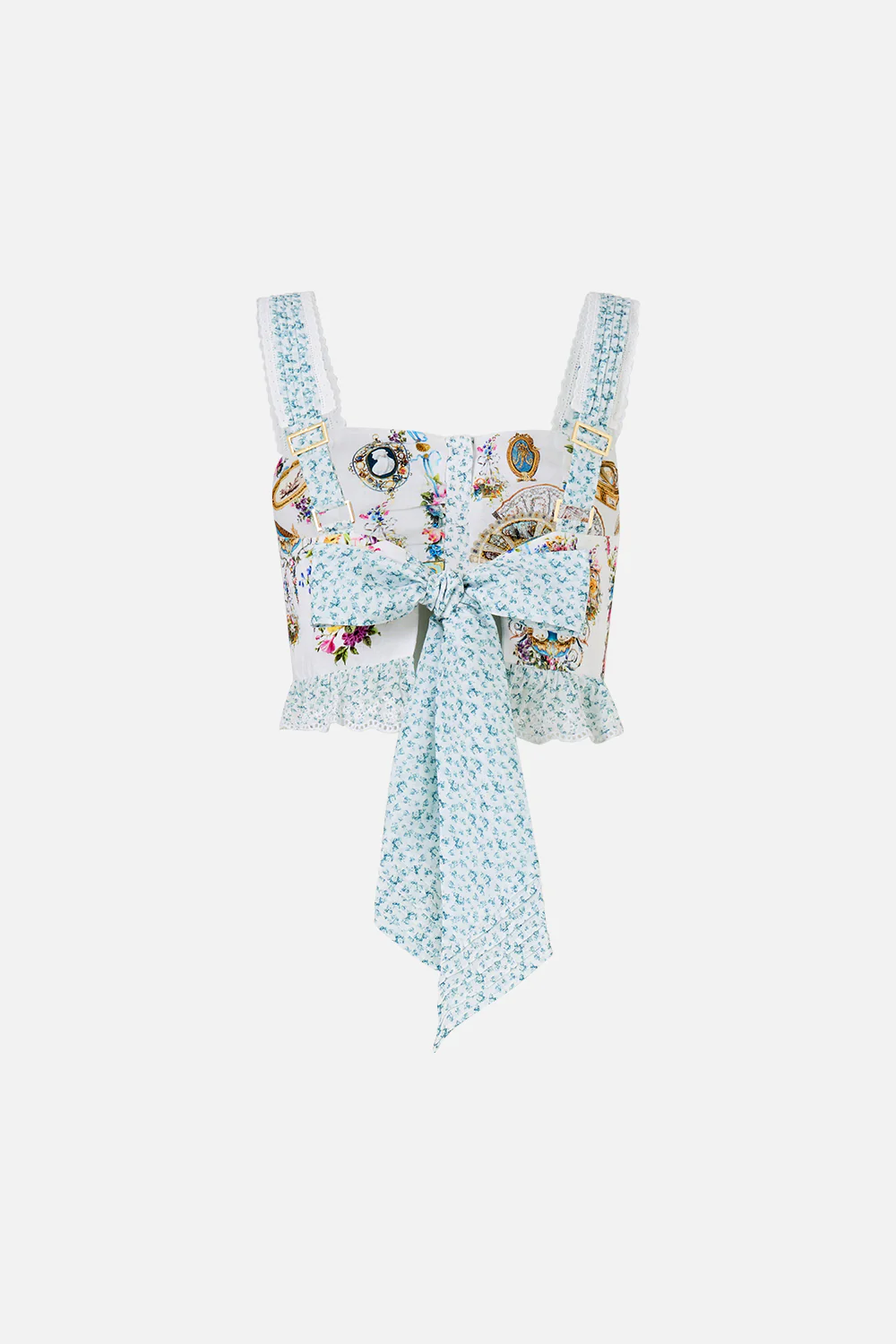 CROP TOP WITH FRILL DETAIL ART FOR THE ARTISANS - Image 6