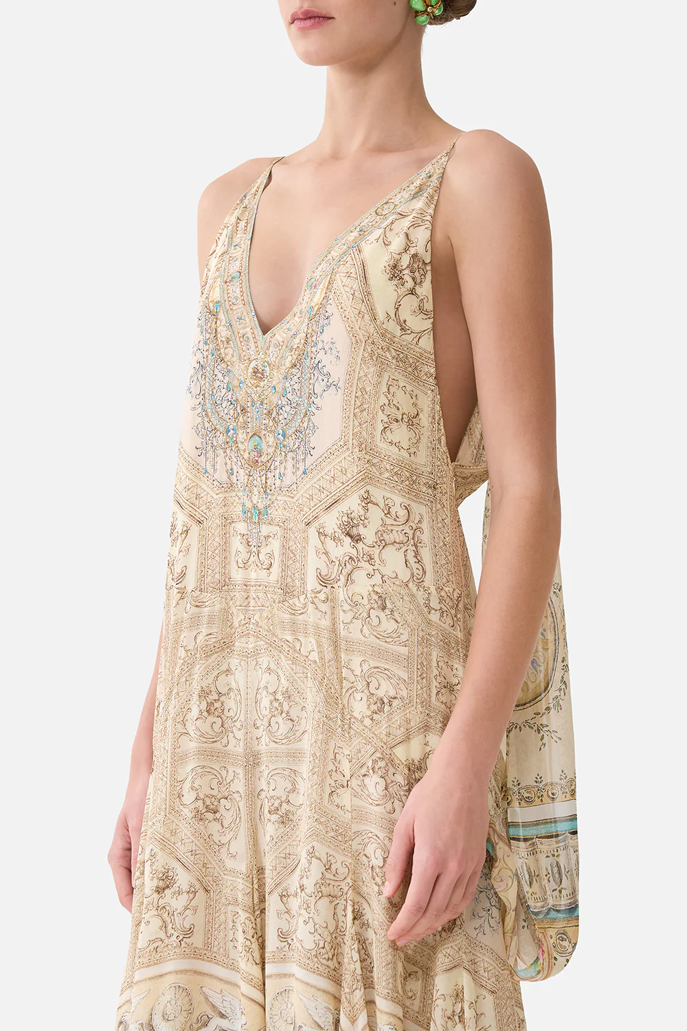 GOWN WITH DRAPED OPEN BACK A BELOVED BOUDOIR - Image 5