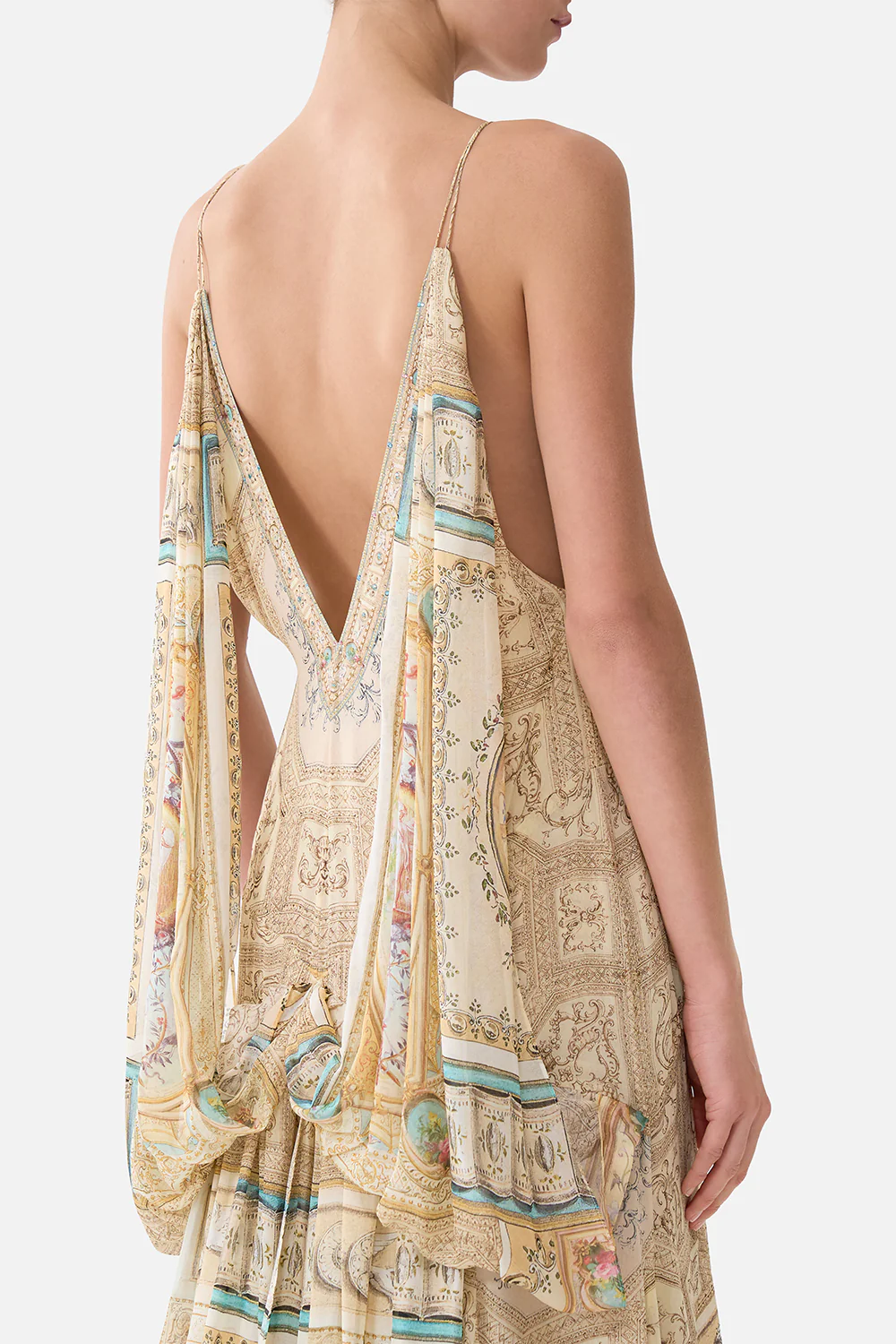 GOWN WITH DRAPED OPEN BACK A BELOVED BOUDOIR - Image 6