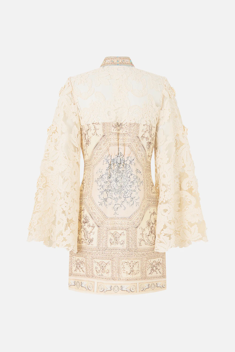 LACE SLEEVE MINI SHIFT DRESS A BELOVED BOUDOIR - Image 6