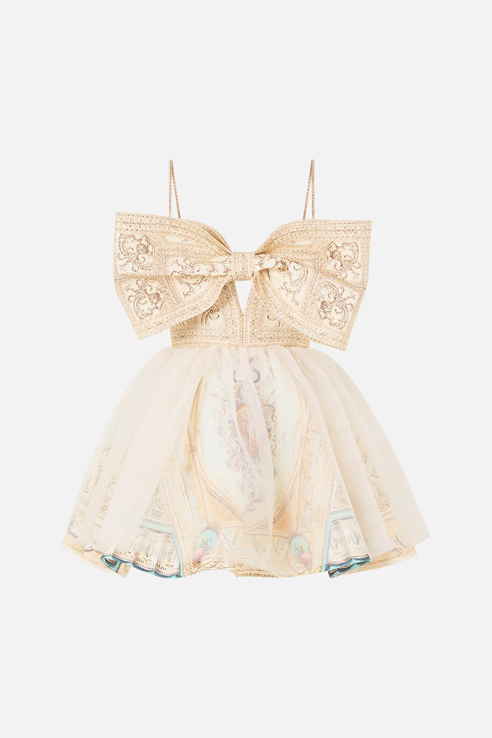 SHORT DRESS WITH BOW DETAIL A BELOVED BOUDOIR - Image 3