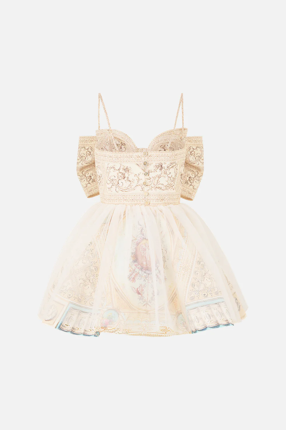 SHORT DRESS WITH BOW DETAIL A BELOVED BOUDOIR - Image 6