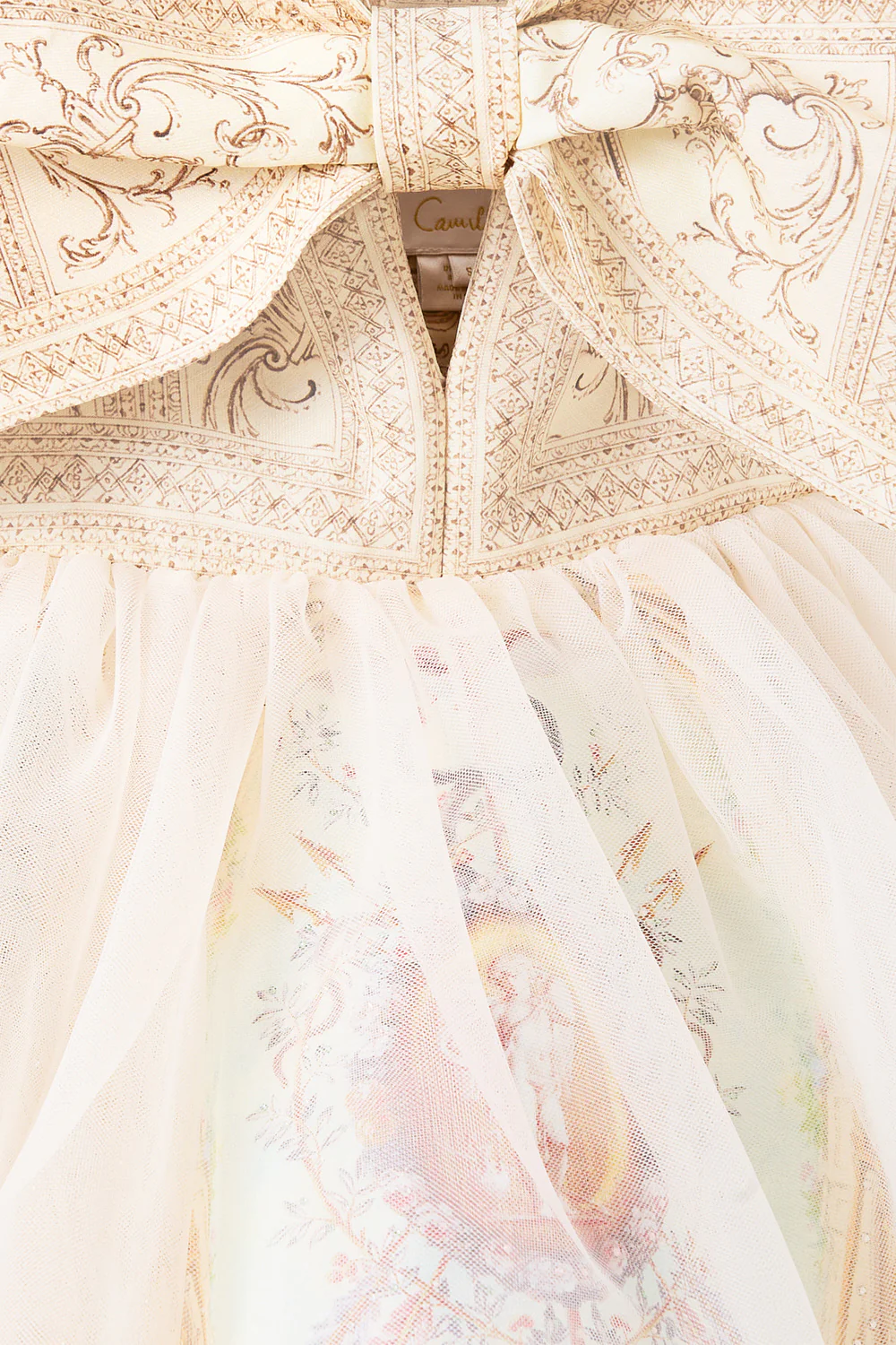 SHORT DRESS WITH BOW DETAIL A BELOVED BOUDOIR - Image 7