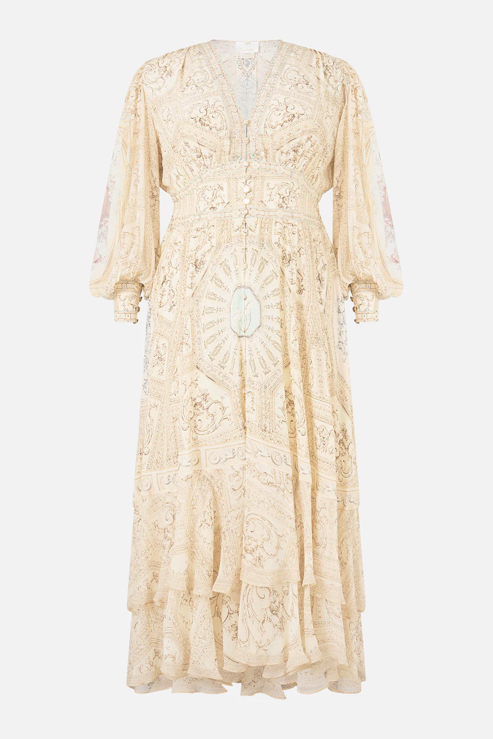 LONG BUTTON FRONT DRESS A BELOVED BOUDOIR - Image 8