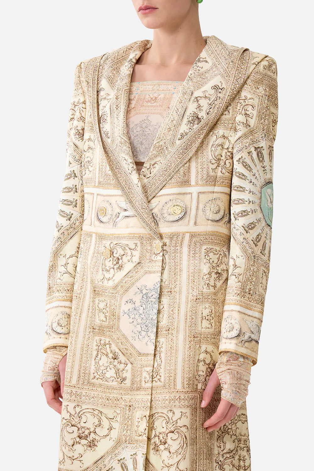 LONG COAT WITH HOOD A BELOVED BOUDOIR - Image 5