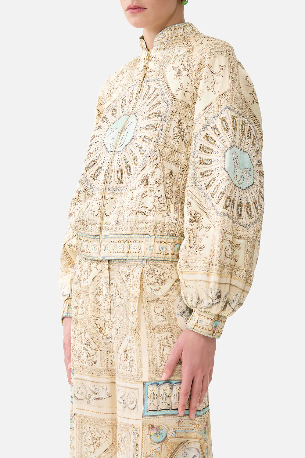 RAGLAN SLEEVE BOMBER JACKET A BELOVED BOUDOIR - Image 5