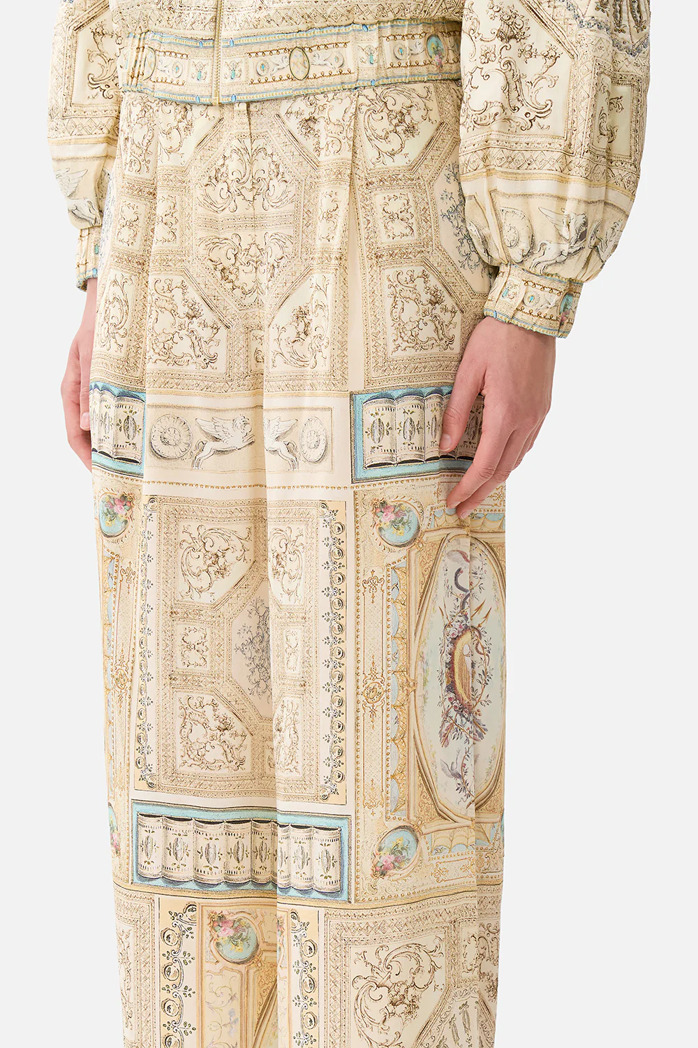 WIDE LEG WAISTED PANT A BELOVED BOUDOIR - Image 5