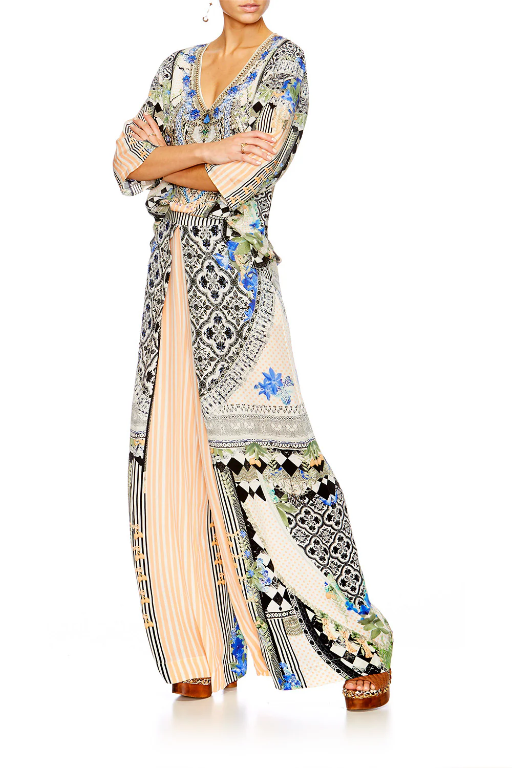 OVERSIZED PLEAT PANT SALVADOR SECRETS - Image 3