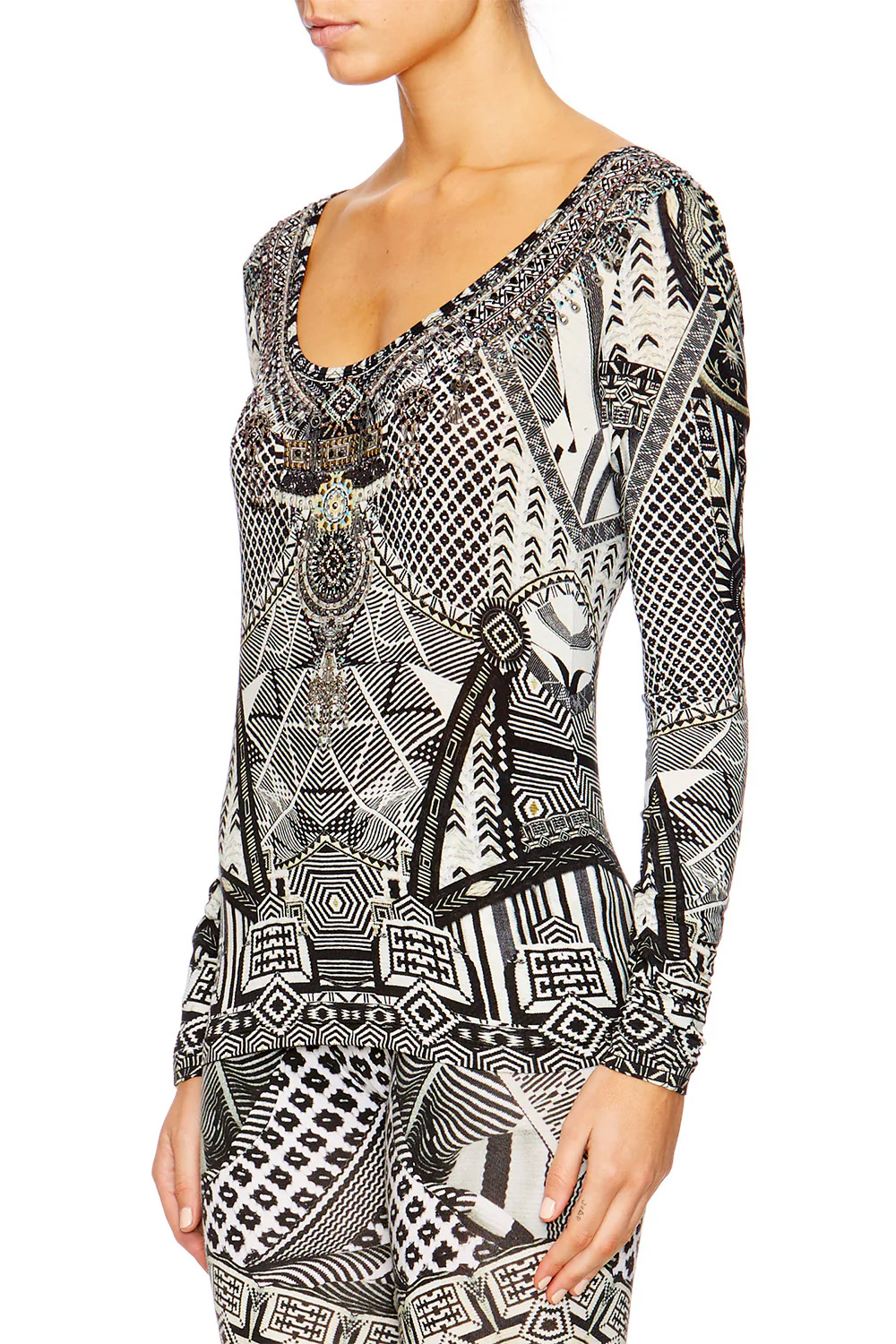 LONG SLEEVE TOP HANGING AROUND - Image 4